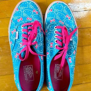 Vans authentic hello kitty shoes womens 8